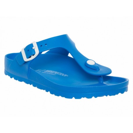 Sandalia lisa Birkenstock azul - Envío Gratuito