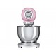 Smeg SMF01PKUS Batidora Robot de Cocina Rosa - Envío Gratuito