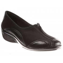 Zapato liso Suave Pies negro - Envío Gratuito