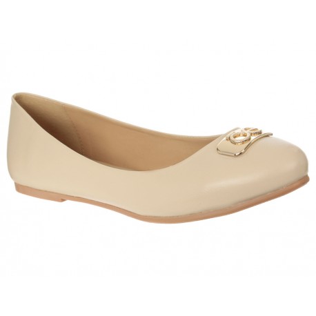 Balerina lisa CLOE beige - Envío Gratuito