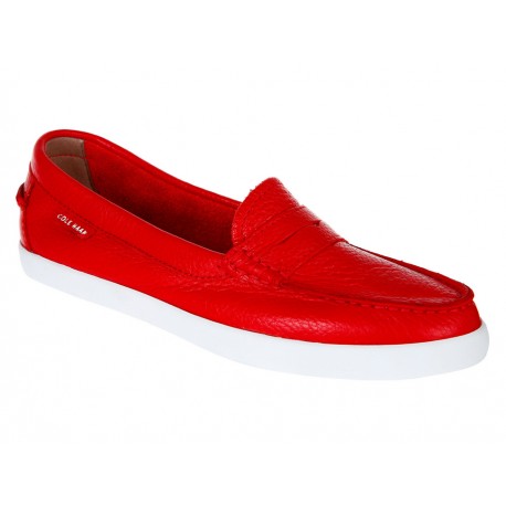 Zapato mocasín Cole Haan rojo - Envío Gratuito