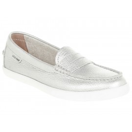 Zapato mocasín Cole Haan plata - Envío Gratuito