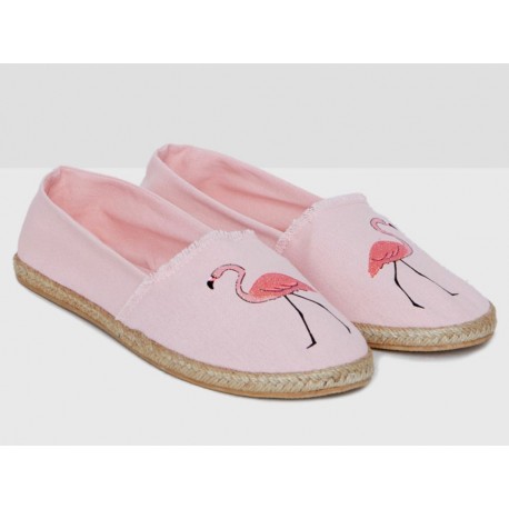 Pantufla estampada Etam rosa - Envío Gratuito