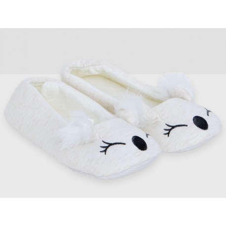 Pantufla lisa Etam beige - Envío Gratuito