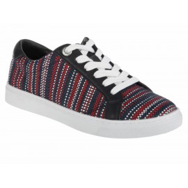 Tenis a rayas Tommy Hilfiger - Envío Gratuito