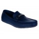 Zapato driver Calvin Klein piel azul marino - Envío Gratuito