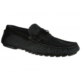 Zapato mocasín Calvin Klein negro - Envío Gratuito