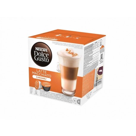 Nescafé Dolce Gusto Latte Macchiato Caramel 168 g - Envío Gratuito