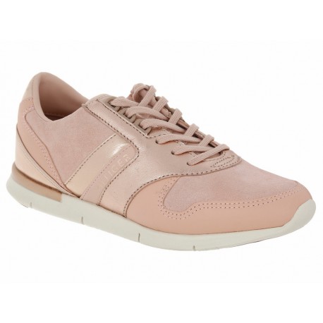 Tenis liso Tommy Hilfiger rosa claro - Envío Gratuito