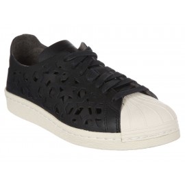 Tenis liso Adidas Originals piel negro - Envío Gratuito