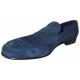 Zapato mocasín Adolfo Carli gamuza azul - Envío Gratuito