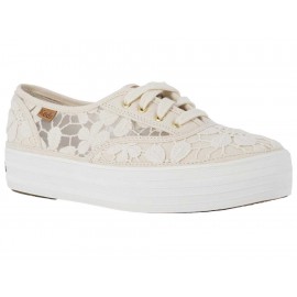 Tenis de encaje Keds beige - Envío Gratuito