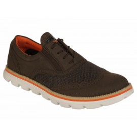 Skecher´s Zapato con Agujeta Café - Envío Gratuito