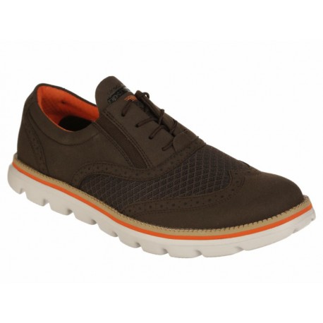 Skecher´s Zapato con Agujeta Café - Envío Gratuito