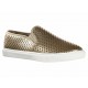 Tenis liso Steve Madden dorado - Envío Gratuito