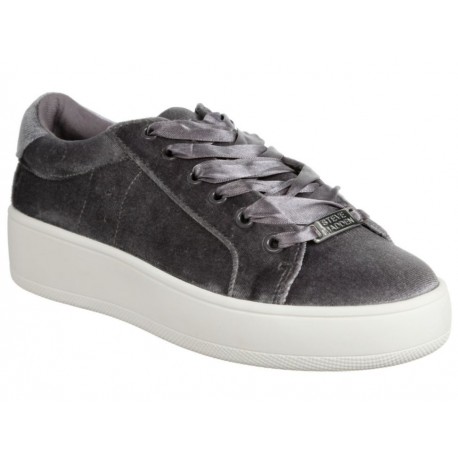 Tenis liso Steve Madden gris - Envío Gratuito