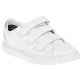 Tenis liso Tommy Hilfiger blanco - Envío Gratuito