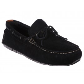 Zapato driver Cole Haan gamuza negro - Envío Gratuito