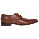 Zapato derby Perry Ellis piel cognac - Envío Gratuito