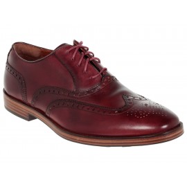 Zapato oxford Cole Haan piel vino - Envío Gratuito