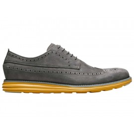 Zapato oxford Cole Haan piel gris - Envío Gratuito