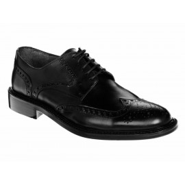 Florsheim Zapato con Agujeta Negro - Envío Gratuito