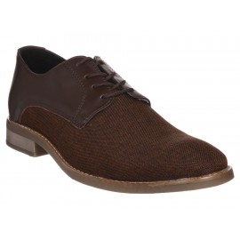 Zapato derby Perry Ellis café - Envío Gratuito