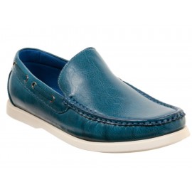 JBE Zapato Mocasín Azul - Envío Gratuito