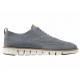 Zapato bostoniano Cole Haan Zerogrand Stitchlite gris - Envío Gratuito