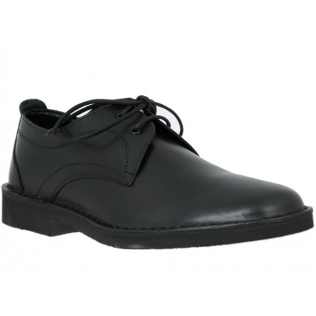 Zapato derby KD piel negro - Envío Gratuito