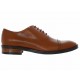 Zapato oxford Fenutti piel cognac - Envío Gratuito