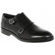 Zapato monk strap Cole Haan piel negro - Envío Gratuito