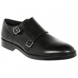 Zapato monk strap Cole Haan piel negro - Envío Gratuito