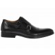 Zapato monk strap Martinelli Arsenal piel negro - Envío Gratuito