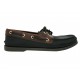 Zapato nautico Sperry piel negro - Envío Gratuito