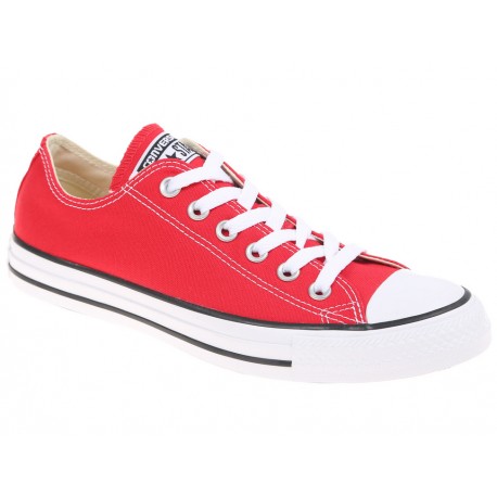 Converse Tenis Chuck Taylor OX Low Rojos - Envío Gratuito