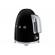 Smeg KLF01BLUS Tetera Hervidor Eléctrico Negro - Envío Gratuito