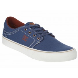 DC Shoes Tenis Trase TX de Mezcla Sintética Azul Medio - Envío Gratuito