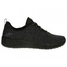 Tenis Skechers Burst negro - Envío Gratuito