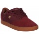 Tenis DC Shoes gamuza vino - Envío Gratuito