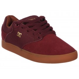 Tenis DC Shoes gamuza vino - Envío Gratuito