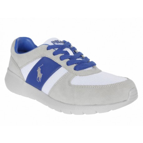 Polo Ralph Lauren Tenis de Mezcla Sintética Blanco - Envío Gratuito