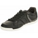 Guess Tenis Jay Stone Low Top Negro con Gris - Envío Gratuito