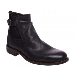 Bota Steve Madden piel negra - Envío Gratuito