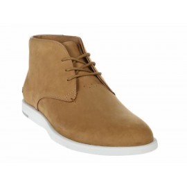 Bota desert Lacoste piel café - Envío Gratuito