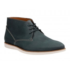 Bota Clarks Franson Top de piel gris - Envío Gratuito