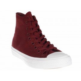 Converse Tenis Bota Chuck II Textil Rojo Oscuro - Envío Gratuito