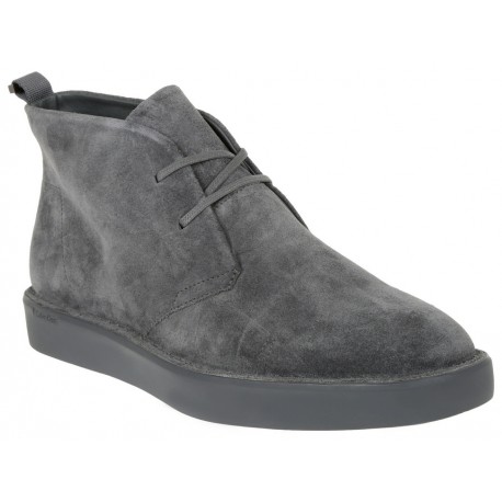 Bota Calvin Klein piel gris - Envío Gratuito