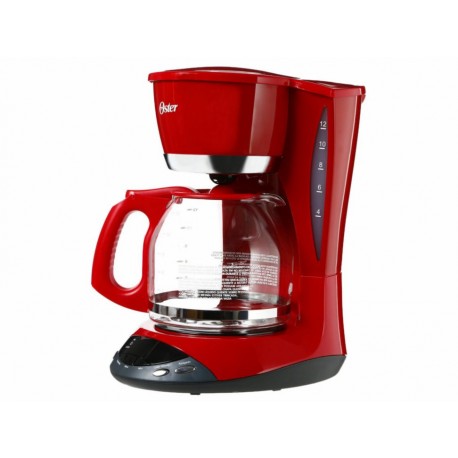 Oster BVSTDCDWX20R-013 Cafetera 12 Tazas Rojo - Envío Gratuito