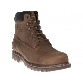 Bota Caterpillar Bruiser piel café - Envío Gratuito